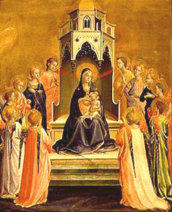 The Madonna, by FraAngelico